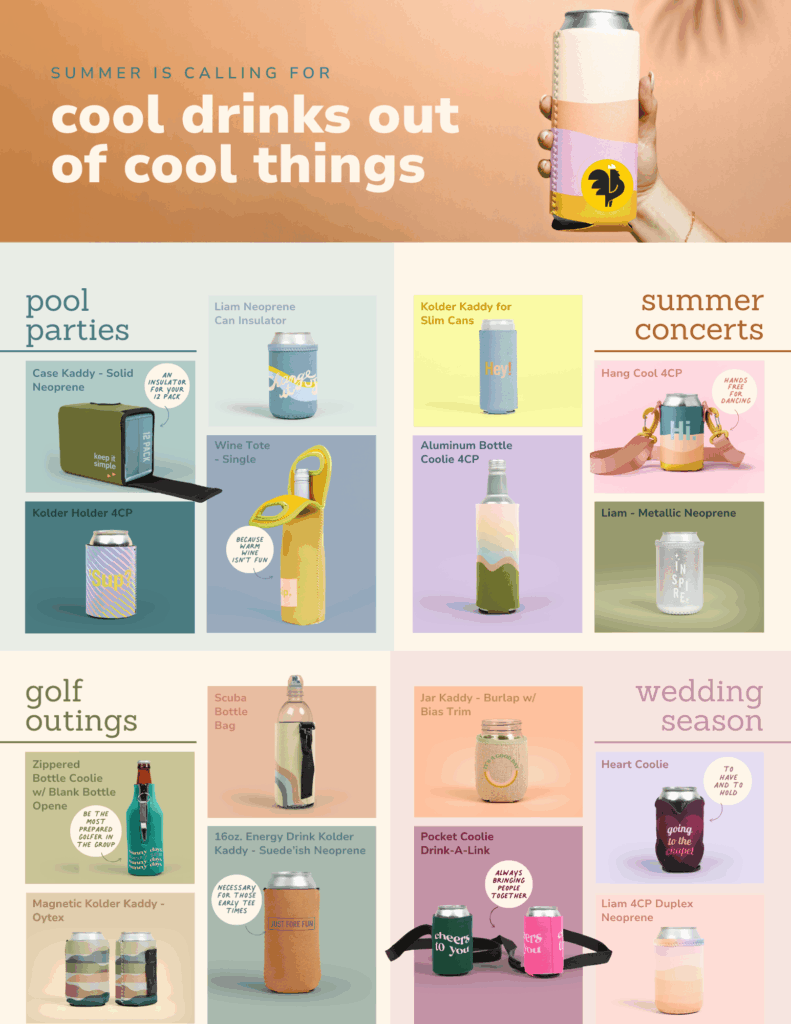 SUMMER BEVERAGE INSULATORS